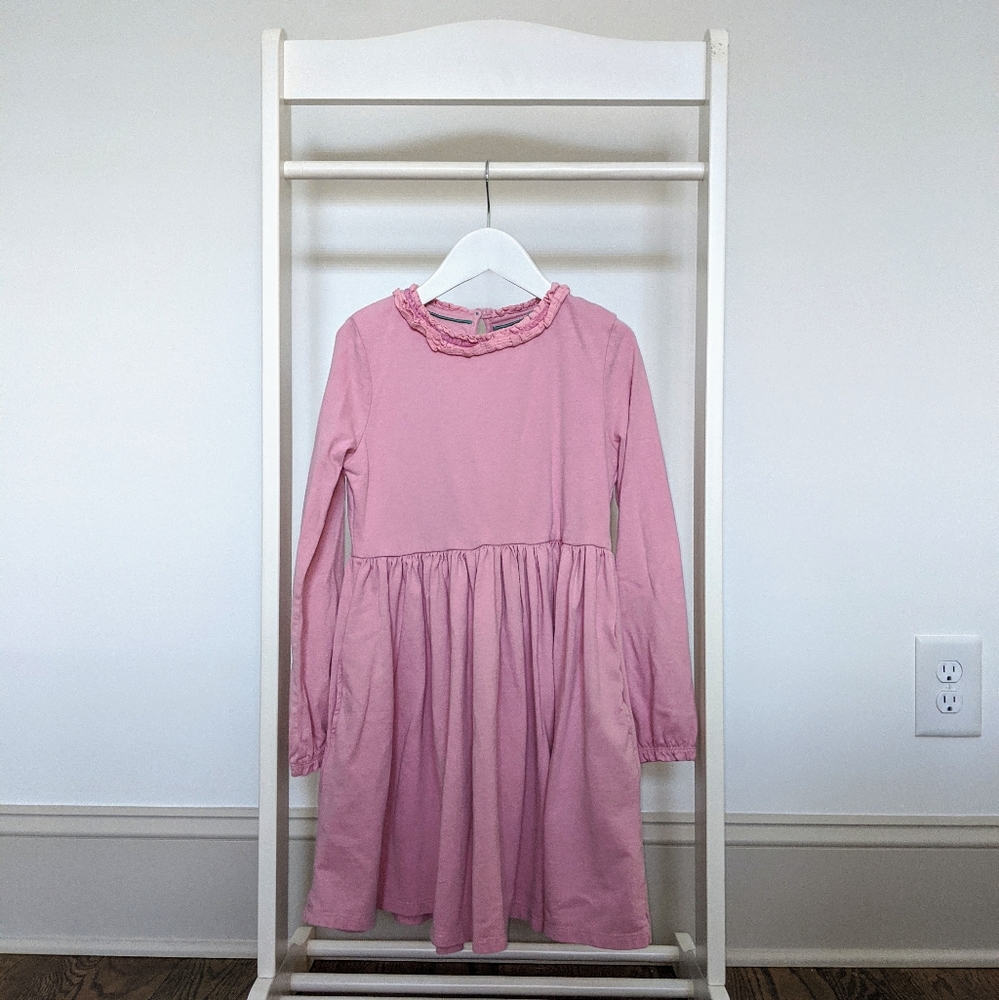 Girls Mini Boden Jersey Dress - Pink - 9/10